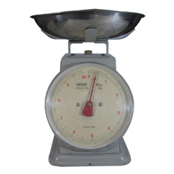 Kitchen Scale, SP, Round Pan, 10kg